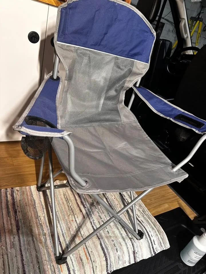 Ozark Trail Blue Camping Chair – Like New image indicator(2)