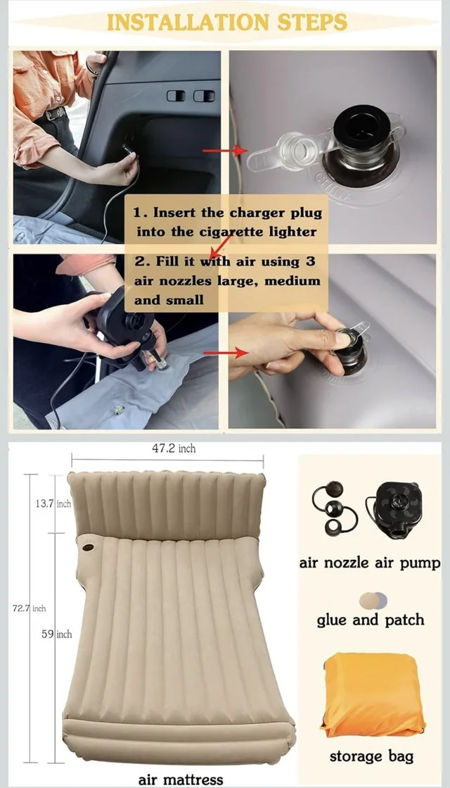 Air Mattress for Tesla image indicator(5)