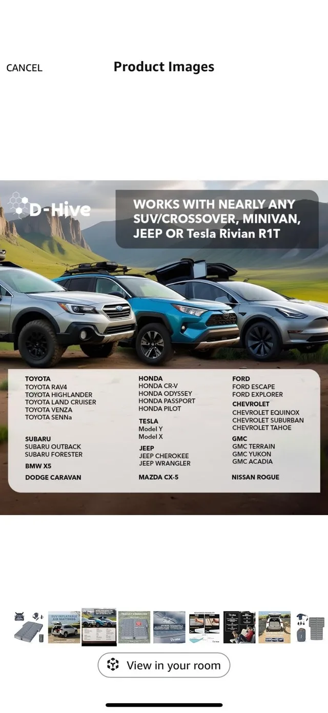 Air Mattress for SUV image indicator(4)