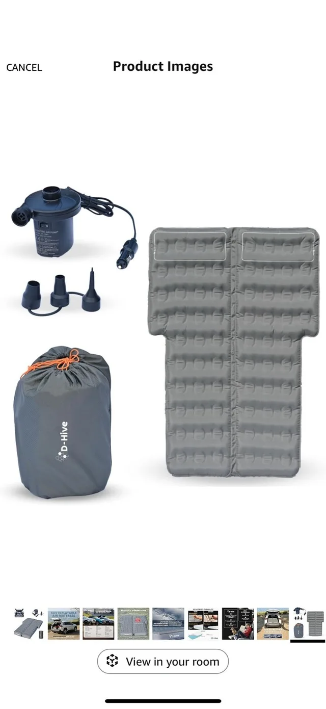Air Mattress for SUV air pump included image indicator(2)