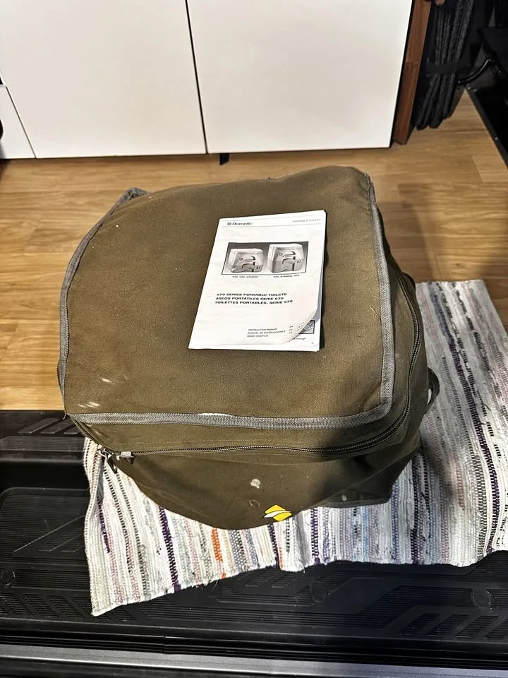 Dometic Portable Toilet – Used Once – Excellent Condition