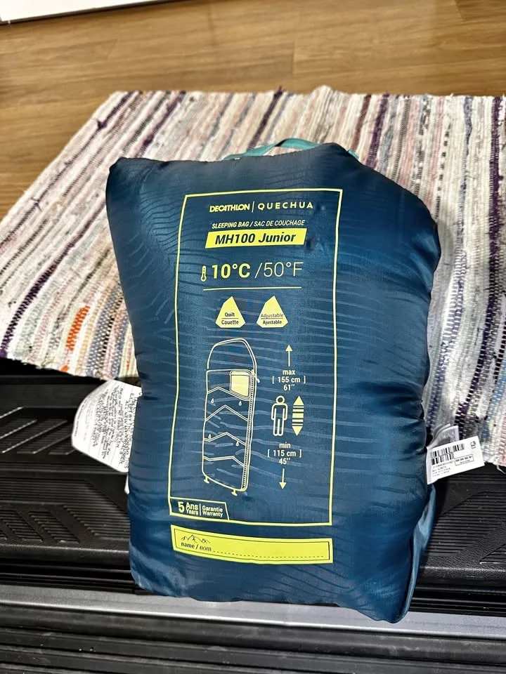 Decathlon Child Sleeping Bags (Pair) – Blue – Like New