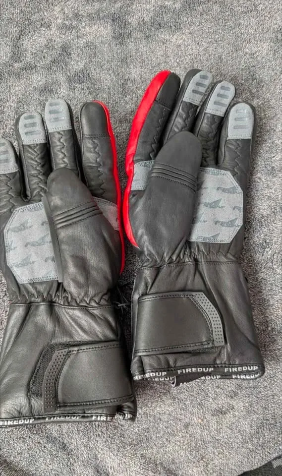 🏍️ FIREUP Heated Riding Gloves (Battery NOT Included) image indicator(2)