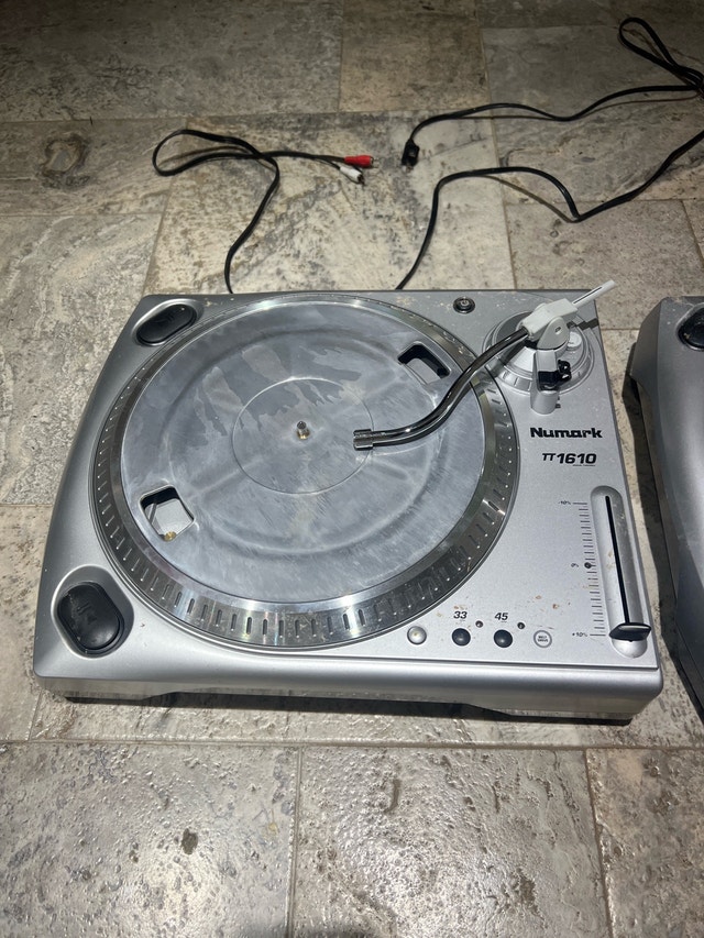 Numark TT1610 #Cleanout