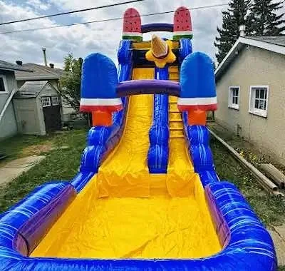 Inflatable Waterslides and Bouncy castles for sell