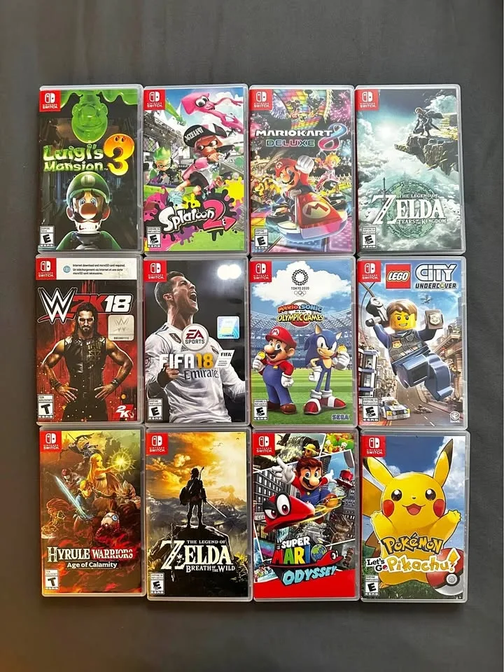 Nintendo Switch Games – Zelda, Mario, Pokémon and more