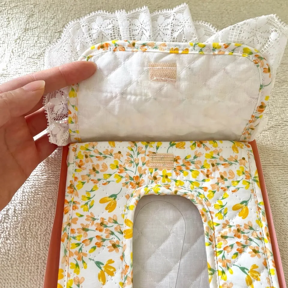 Set of 2 Sanitary Napkin Holder & Dishcloth Holder image indicator(8)