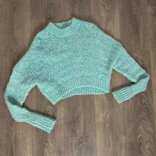 Wilfred Aritzia Sweater Teal Blue XS - photo 2