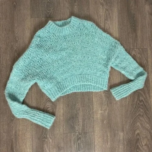 Wilfred Aritzia Sweater Teal Blue XS - photo 3