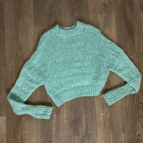 Wilfred Aritzia Sweater Teal Blue XS - photo 4