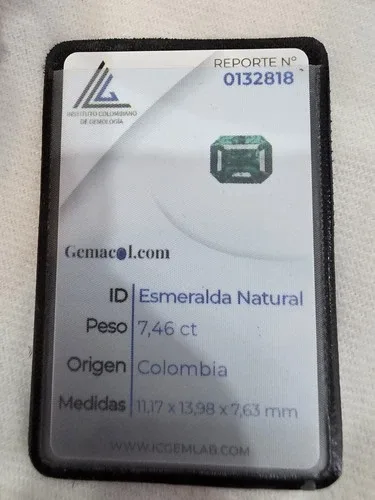 7.46 Loose Natural Colombian Emerald image indicator(2)