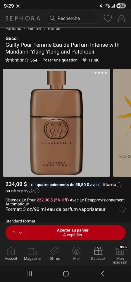 Gucci Guilty Pour Femme Eau de Parfum Intense - photo 5