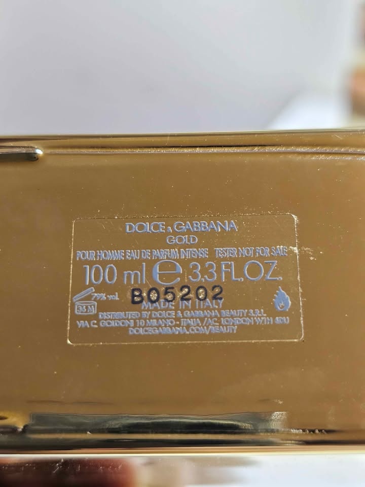 Dolce&Gabbana - The One for Men Gold Eau de Parfum Intense - photo 4