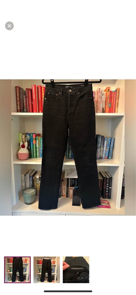 Black Denim Forum Jean