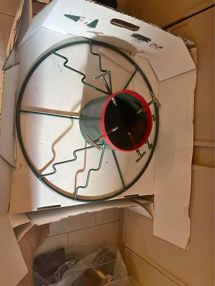 Metal Christmas tree stand