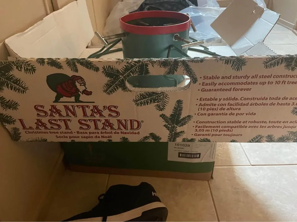 Metal Christmas tree stand image indicator(2)