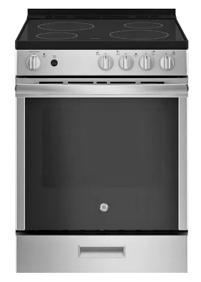 GE 24 -inch Electric FLAT Stove - Brand new - Stainless Steel