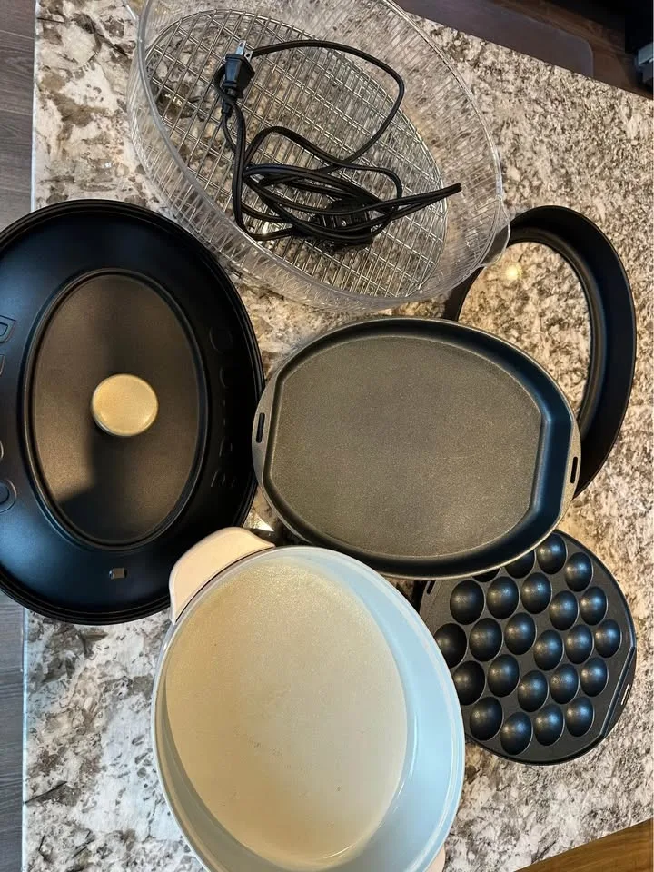 Bruno Hot Plate Grill Pan, Hotpot, Takoyaki, Steamer image indicator(5)