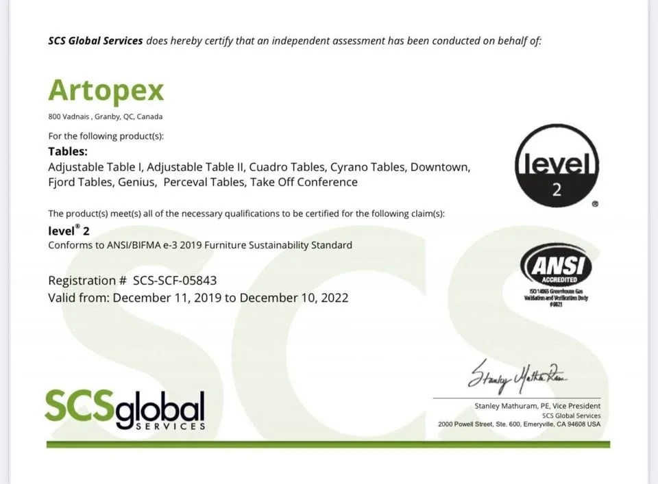 Solid wood adjustable standing desk 56x27 inches image indicator(8)