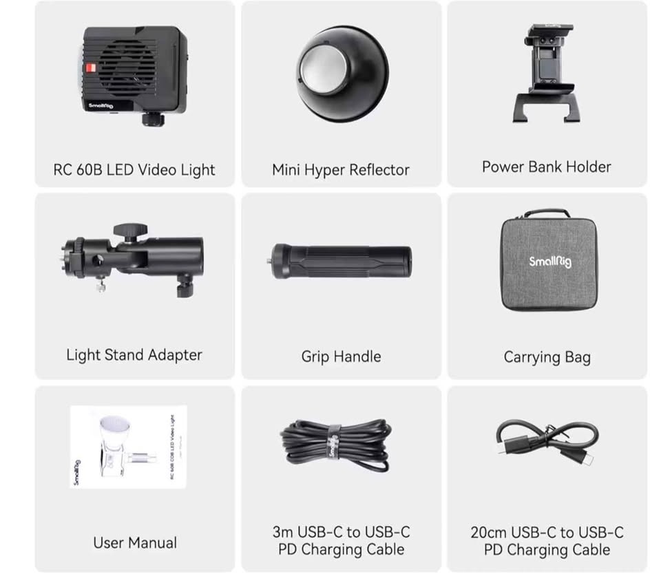 SmallRig RC 60B COB Video Light - photo 5