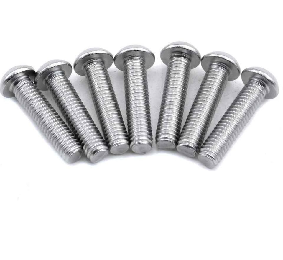 50-Pack M6 x 1" Button Head Security Machine Screw - photo 4
