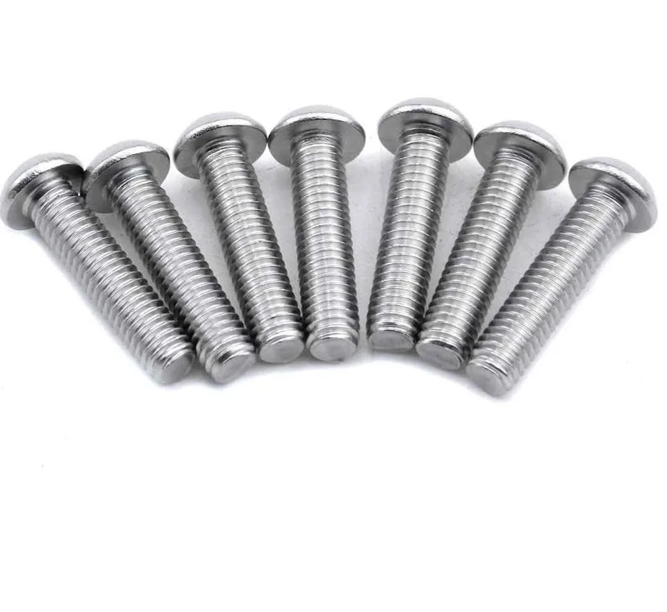 50-Pack M6 x 1" Button Head Security Machine Screw image indicator(4)