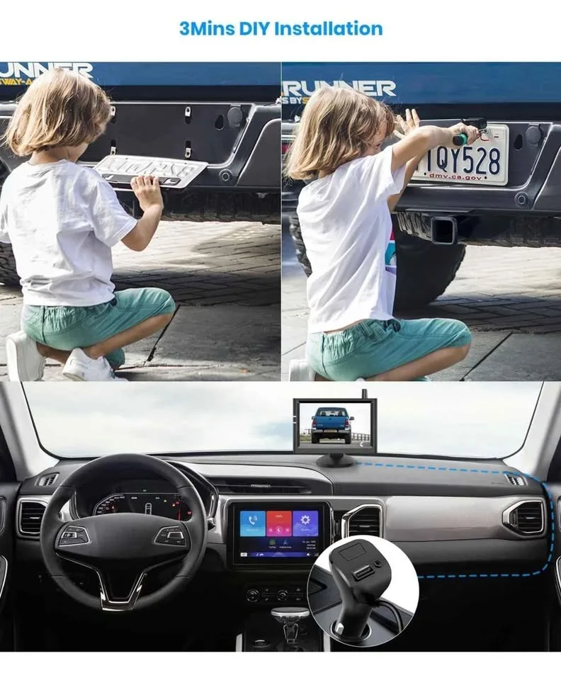 Wireless Backup Camera image indicator(6)