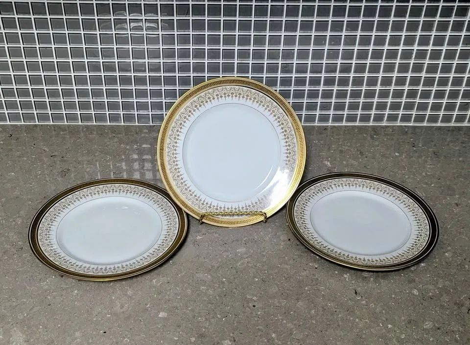 Antique L. Bernardaud Limoges Salad Plates