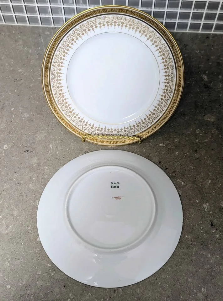 Antique L. Bernardaud Limoges Salad Plates image indicator(2)