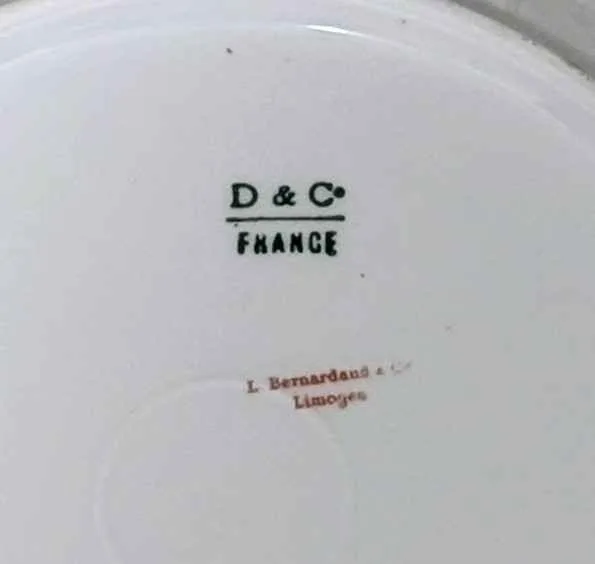 Antique L. Bernardaud Limoges Salad Plates image indicator(3)