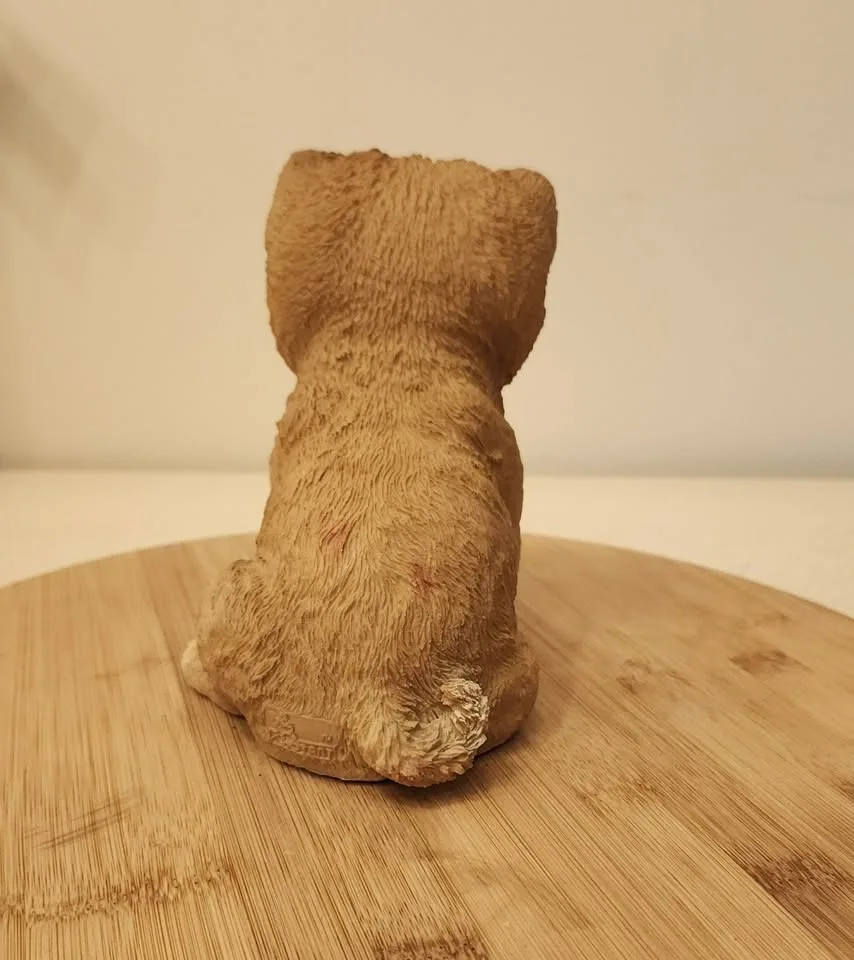 Chow Chow Pup, Dog Figurine, Ornament #Cleanout image indicator(3)