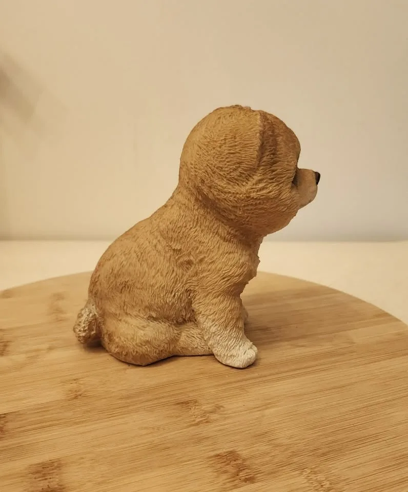 Chow Chow Pup, Dog Figurine, Ornament #Cleanout image indicator(4)