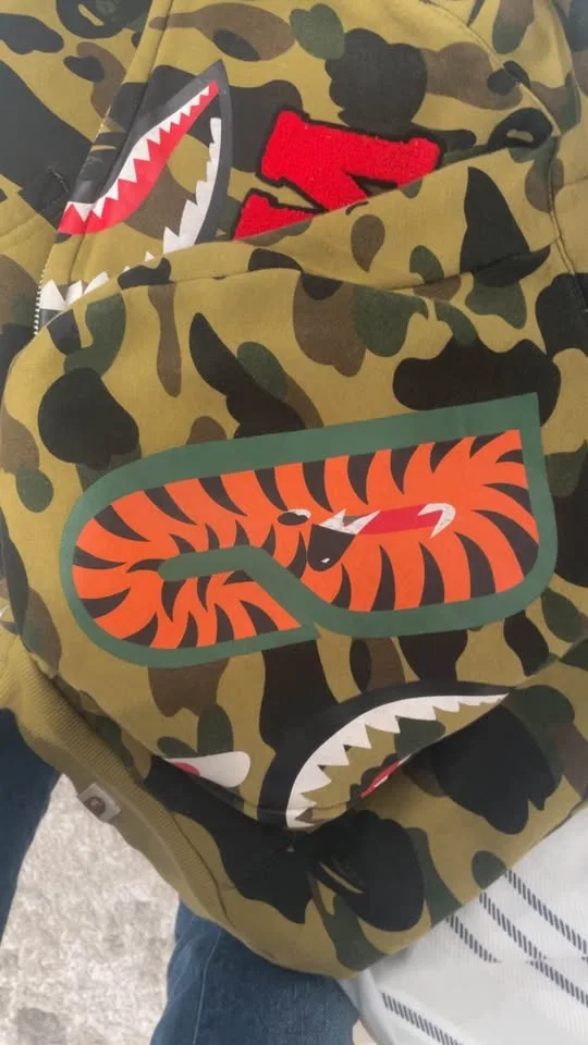 BAPE Hoodie Zip up (Repairable) image indicator(3)