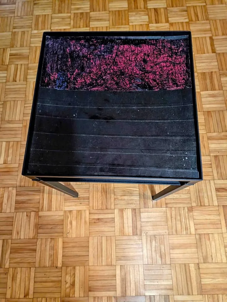 IKEA NYBODA Side Table (Custom Art Top) thumbnail
