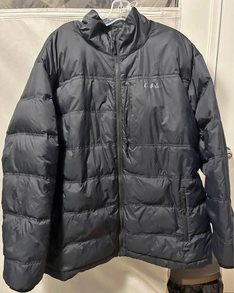 cabelas winter jacket mens size xl