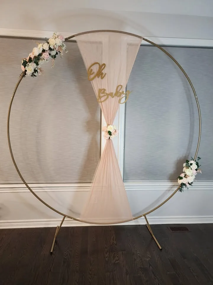 Round Backdrop Arch Stand