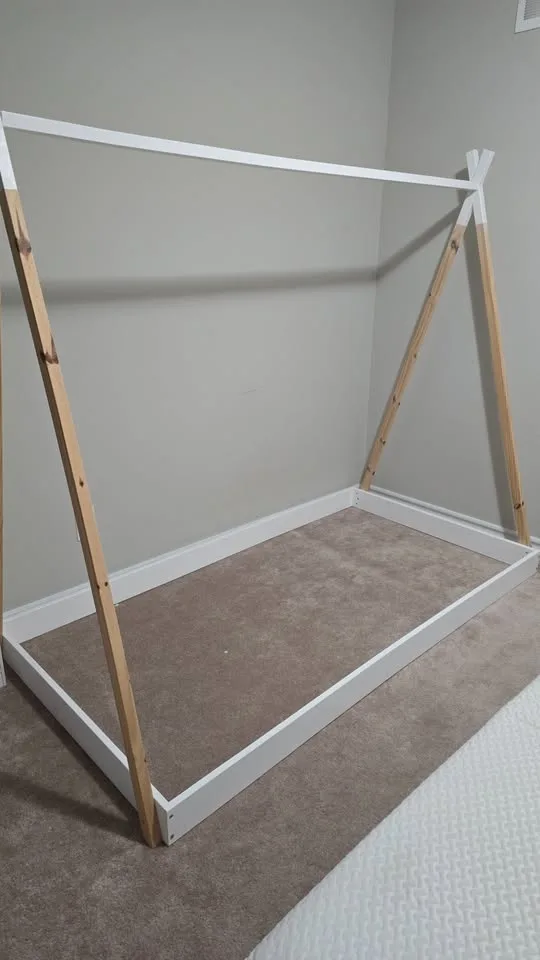 FOR SALE – Montessori-Style Floor Bed Frame (Twin Size) image indicator(2)