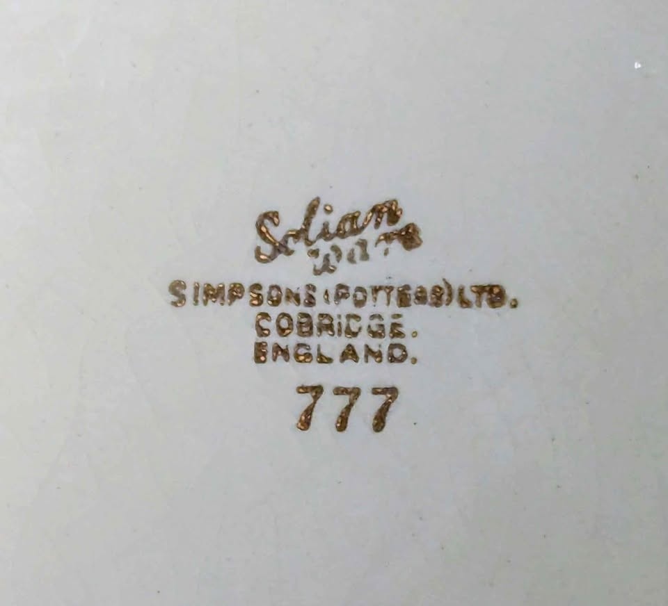 Vintage Solian Ware Plate - photo 2