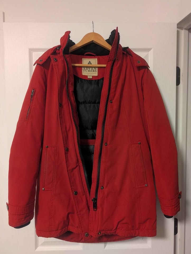 Moose Knuckles Red Winter Parka Coat XS Extremely Warm - photo 2