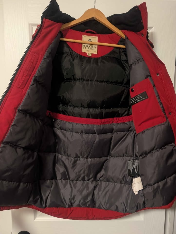 Moose Knuckles Red Winter Parka Coat XS Extremely Warm - photo 3