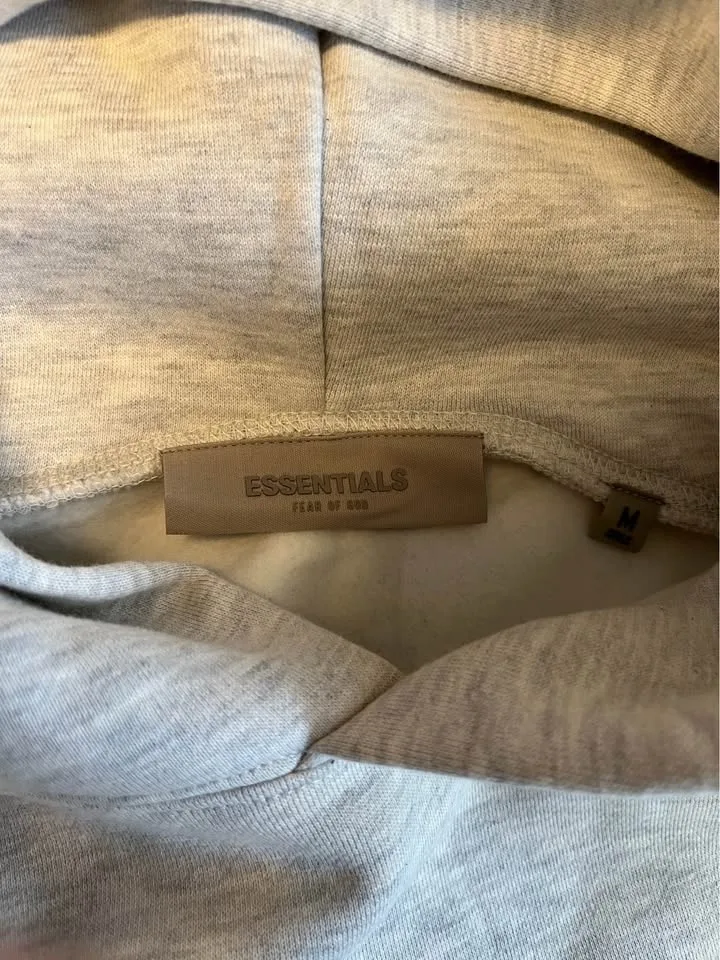 AUTHENTIC Essentials Hoodie - Light Oatmeal (Brand New, Medium) image indicator(6)