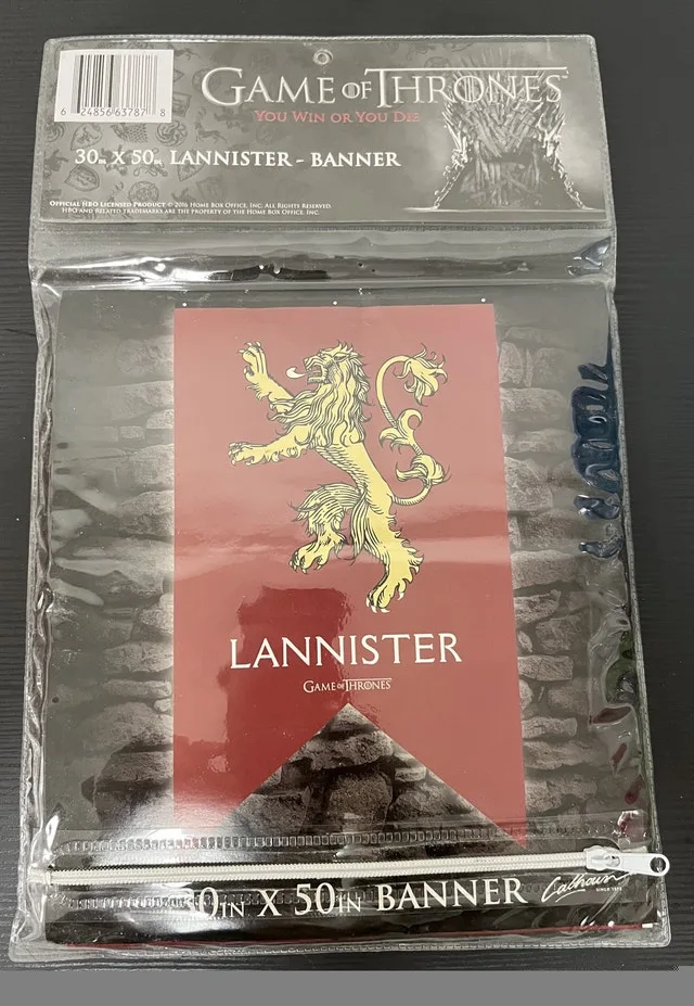 Lannister Family Banner Game of Thrones