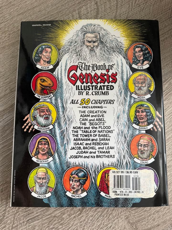 Robert Crumb's Book of Genesis hardcover - photo 2