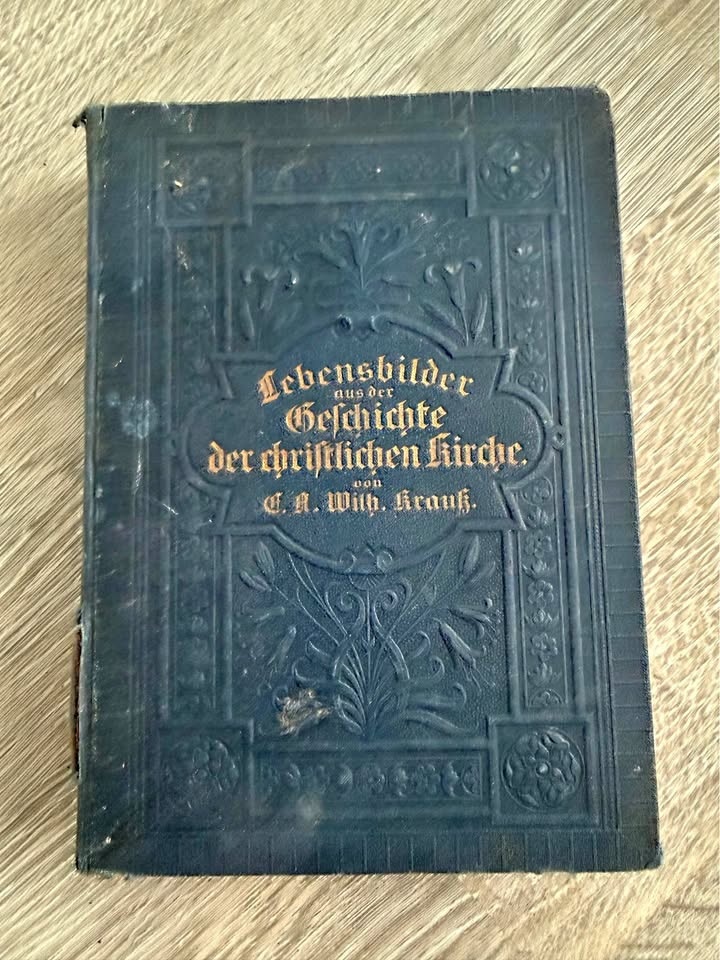 Pictures Life History Written Church Book Krauss 1910
