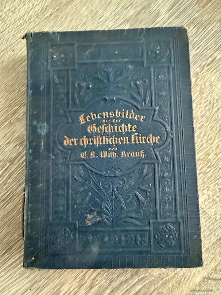 Pictures Life History Written Church Book Krauss 1910