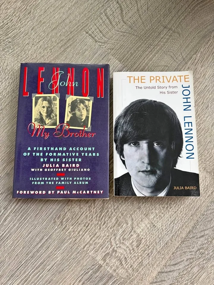 The Private John Lennon: Untold Story, Lot of 2 Books