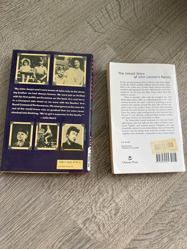 The Private John Lennon: Untold Story, Lot of 2 Books - photo 2