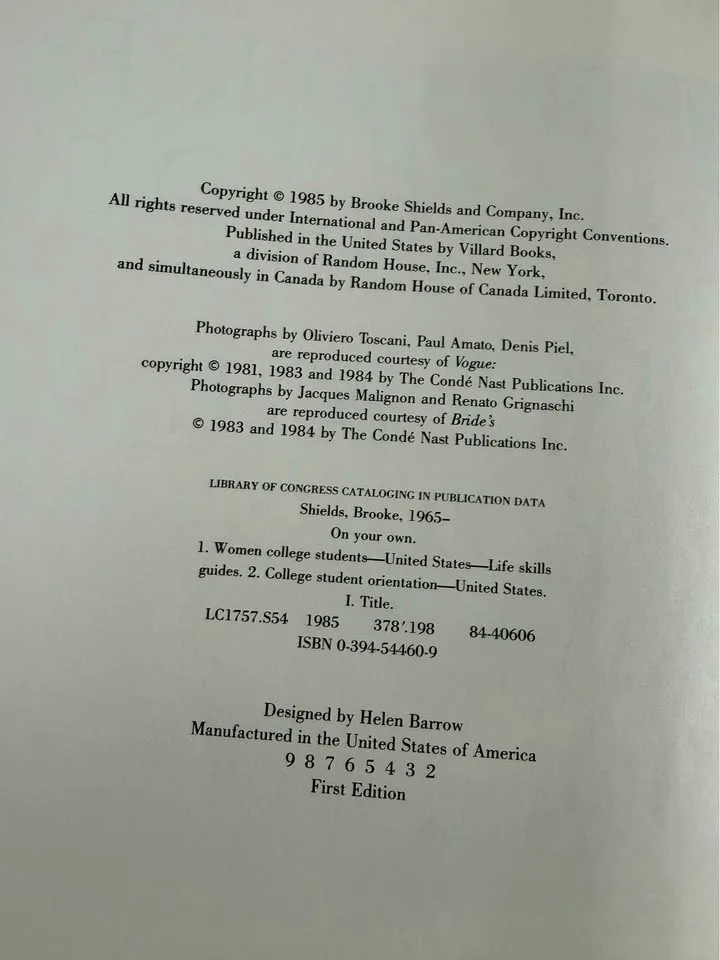 Brooke Shields “On Your Own” Book image indicator(3)