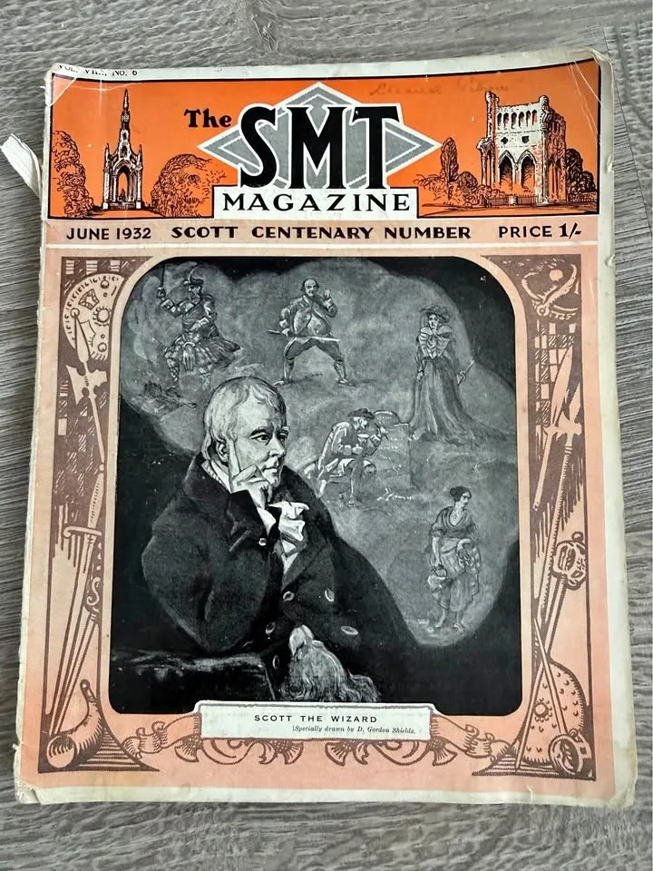SMT magazine June 1932 Scott centenary number. Vol-6