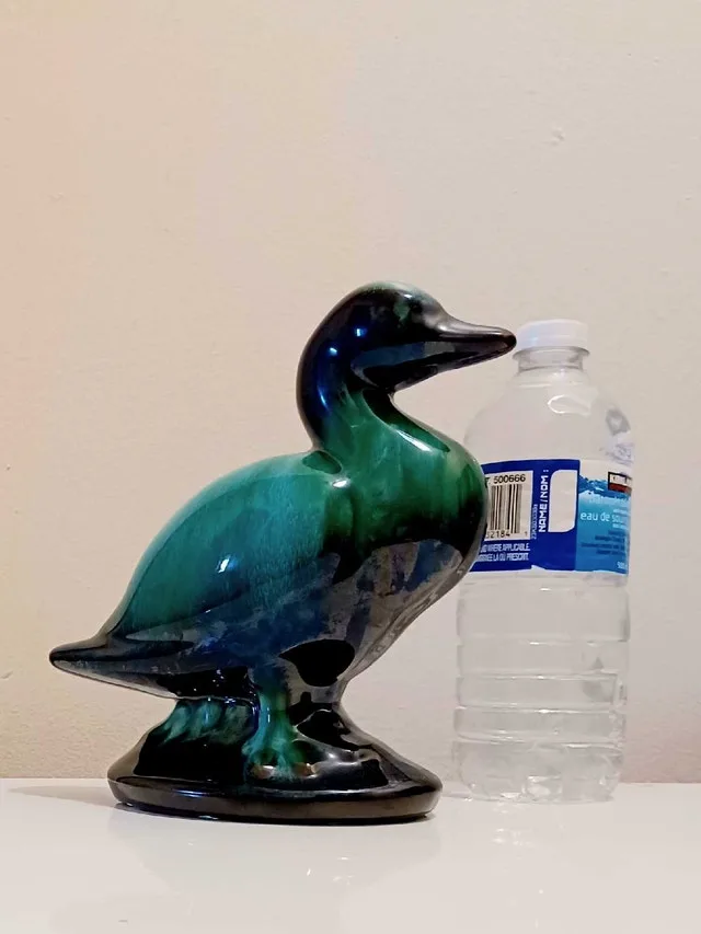 Vtg. Blue Mountain Pottery Duck Figurine